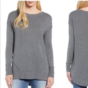 Charcoal Tunic Sweater